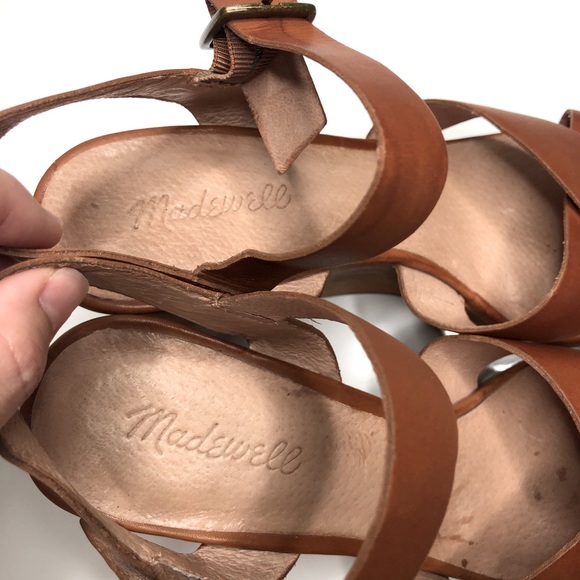 Madewell Drea Wedge Sandals 10 - Picture 6 of 13